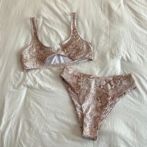 Snake Skin Bikini